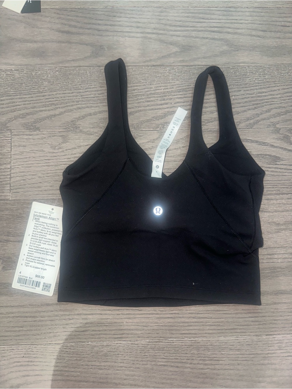 lululemon athletica Black sports top
